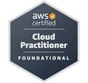 AWS Certified Cloud Practitioner badge